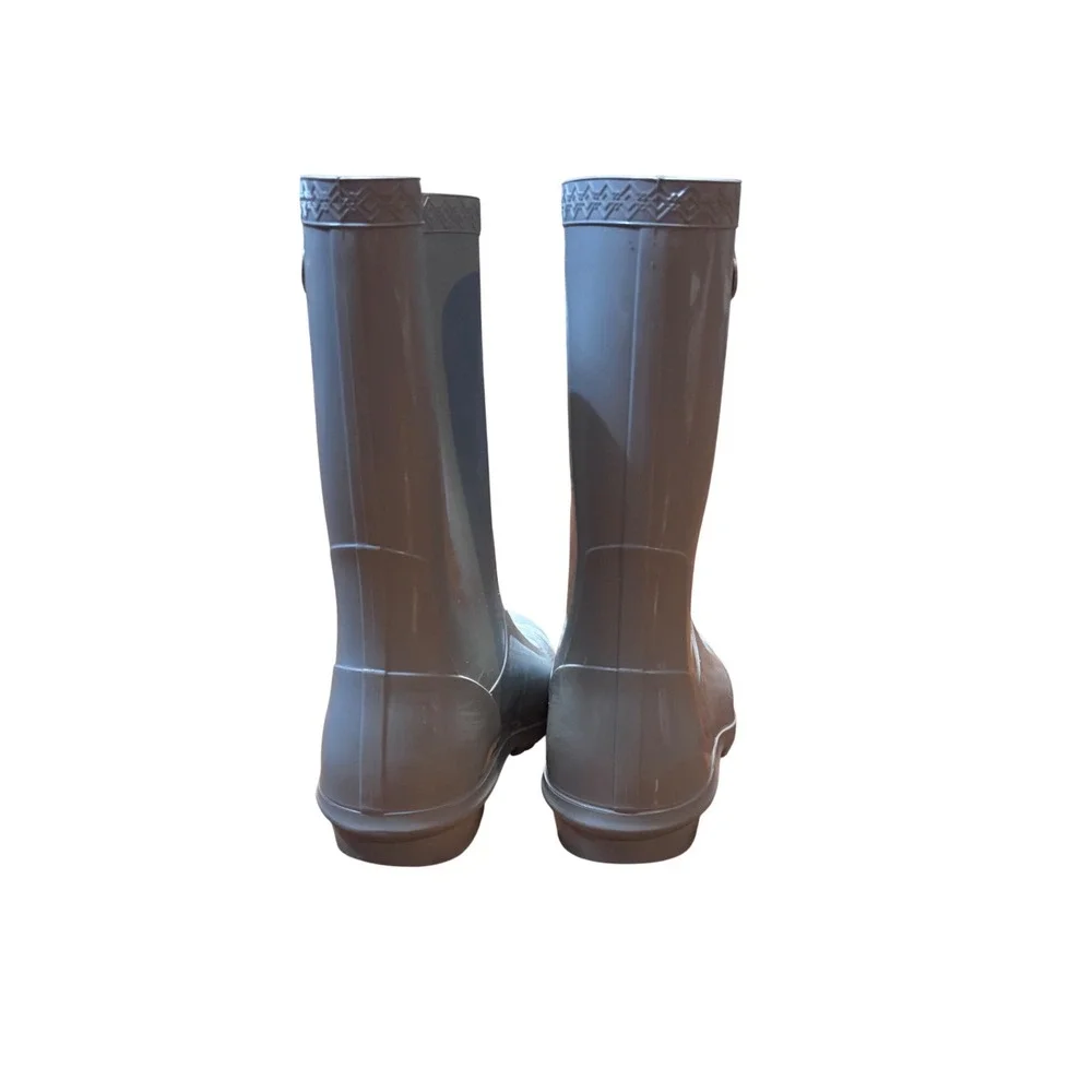 UGG Sienna Grey Rain Boots‎ Waterproof Rubber| Wmn's Size 6